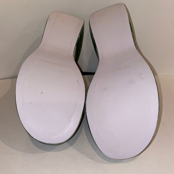 Free People Jeffrey Campbell Chunky Platform Sandal Britany Plaid Women 10M NEW - Picture 8 of 10